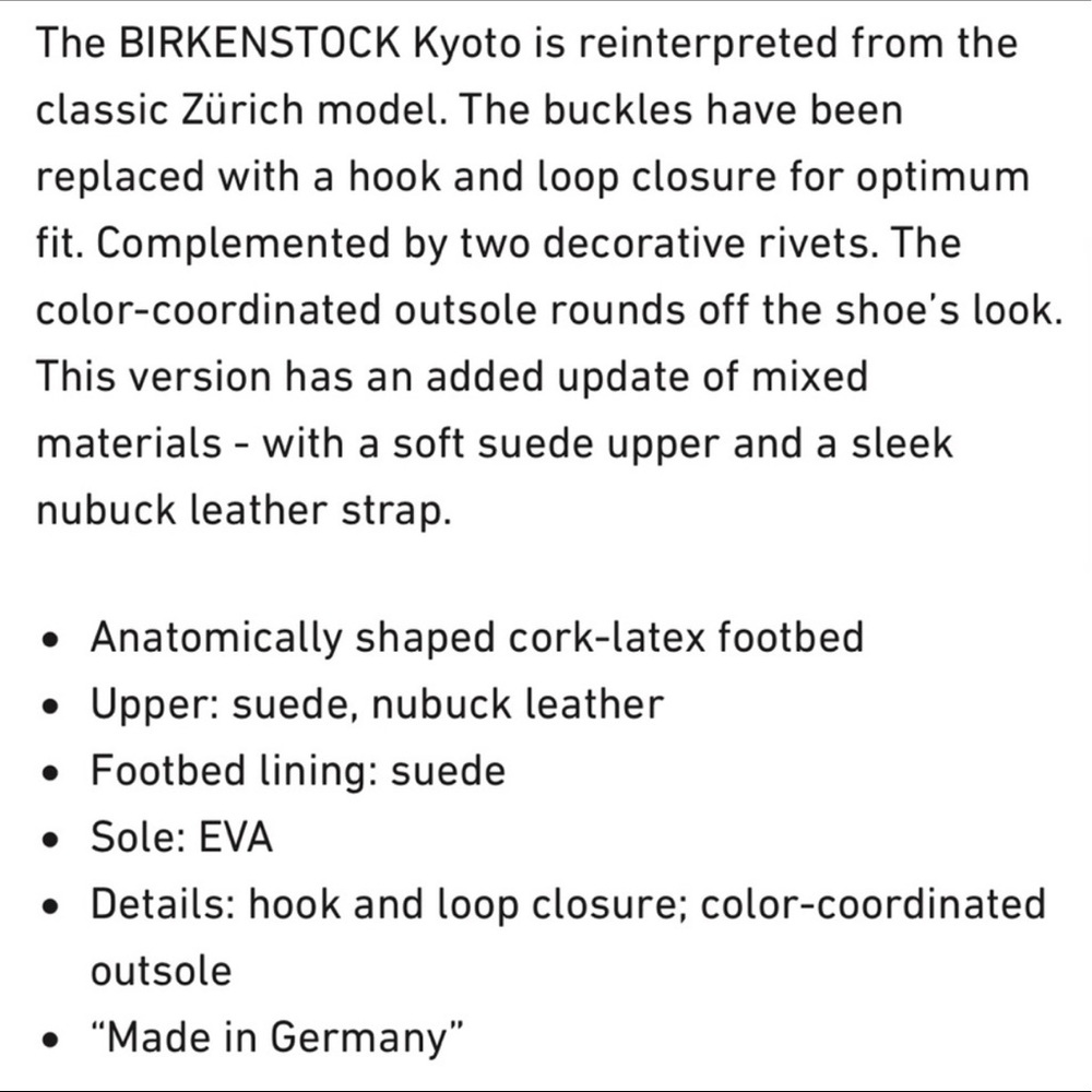 Unisex Birkenstock Kyoto Midnight Camo Green EU39 - Picture 5 of 9
